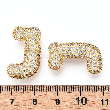 Brass Micro Pave Cubic Zirconia Pendants(KK-N254-06G-J)-3