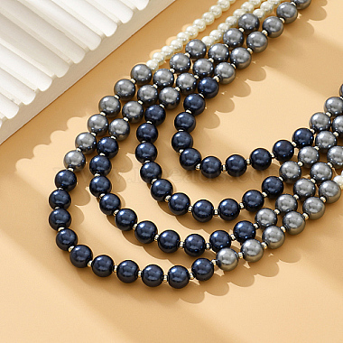 Imitation Pearl Jewelry Set(YG9589)-3