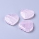 натуральный розовый кварц сердце любовь камень(G-I257-01)-1