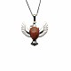 Peace Dove Water Droplet Crystal Necklace Pendant Fashion Ornament Simple Pendant(VL5109-2)-1