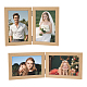 2Pcs 2 Styles MDF Folding Photo Frame Stand(AJEW-FG0005-82A)-1