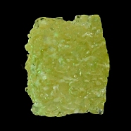 Luminous Resin Cabochons, Cube Candy, Glow in Dark, Navajo White, 13x13x11.5mm(RESI-E041-02B)
