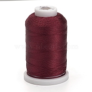 Nylon Thread, Sewing Thread, 3-Ply, FireBrick, 0.3mm, about 500m/roll(NWIR-E034-A-06)