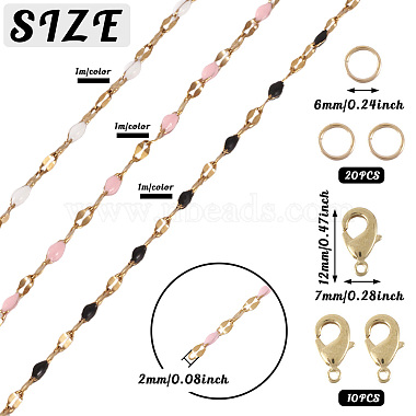 DIY Bracelet Necklaces Making Kit(DIY-TA0006-44)-3