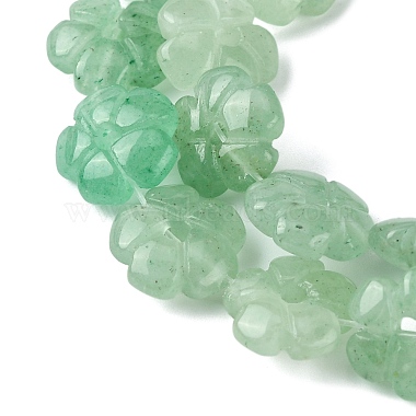 Natural Green Aventurine Beads Strands(G-H023-B13-01)-4