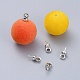 Tasse en laiton pendentif perle bails broches pendentifs(X-KK01)-4