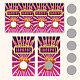 120 Sheets Rectangle Coated Scratch Off Film Reward Cards(DIY-CP0006-92K)-1