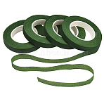 4 Rolls DIY Rubber-coated Iron Floriculture Tape, Olive Drab, 12mm(DIY-SP0006-11C)