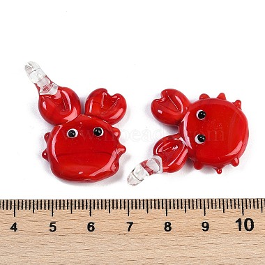 Handmade Lampwork Pendants(LAMP-I029-10A)-3