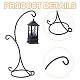 Baking Paint Iron Curve Design Display Stand(ODIS-WH0025-218)-3