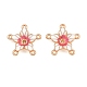 Alloy Enamel Chandelier Component Links(AL-CBA8479-12KCG-02)-1