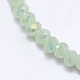 Electroplate Imitation Jade Glass Rondelle Beads Strands(EGLA-F049B-01AB)-3