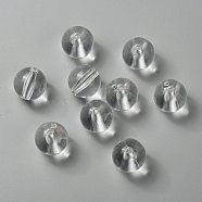 Transparent Acrylic Beads, Round, Clear, Size: 18mm in diameter, hole: 2mm(X-PL530)