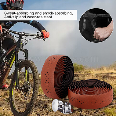 Adhesive PU Non-slip Bike Handlebar Tapes(FIND-WH0112-54B)-4