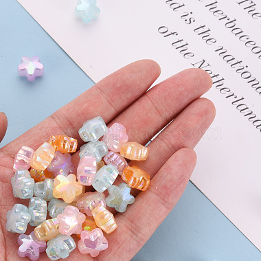 Imitation Jelly Acrylic Beads(TACR-S154-46E)-5