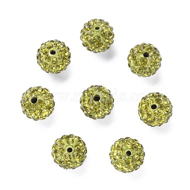 Pave Disco Ball Beads(RB-A130-10mm-2)-2
