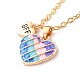 BFF/Best Friends Forever Alloy Pendant Necklaces(NJEW-K124-01B-G)-1