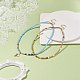 2Pcs 2 Style Glass Seed Pearl Beaded Necklaces Set(NJEW-JN03936)-2