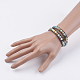 Natural Gemstone Wrap Bracelet(BJEW-JB03613)-6