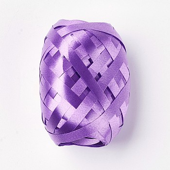 Balloons Ribbon, Curling Ribbon, for Party Decoration, Dark Orchid, 3/16 inch(5mm), about 10m/roll, 6rolls/bag