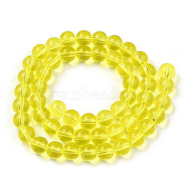 perles en verre transparentes brins(GLAA-T032-T8mm-12)-3