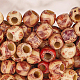 3 Bags Printed Wooden Dyed Beads(WOOD-SC0002-20)-6
