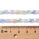 perles en verre plaquent brins(X-EGLA-P065-02A-01)-4