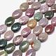 Chapelets de perles en agate indienne naturelle(G-N0173-02-13x18mm)-1