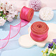2 Rolls Polyester Mesh Ribbons(SRIB-TA0003-42B)-5