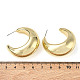 Brass Stud Earrings(KK-CBA50B0-01G)-5