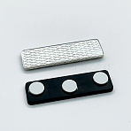 NdFeB Magnetic Work Card, Rectangle, Black, 45x13mm(AJEW-H155-12A)