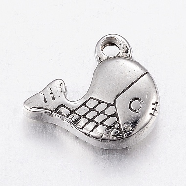 Stainless Steel Color Fish Stainless Steel Pendants
