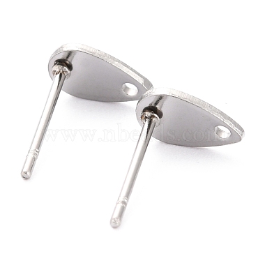 304 Stainless Steel Stud Earring Finding(STAS-B011-04P)-3