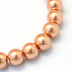 Chapelets de perle en verre peint de cuisson(HY-Q003-3mm-33)-2