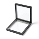 Square Transparent PE Thin Film Suspension Jewelry Display Box(CON-YW0001-37)-3