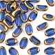 30Pcs Electroplate Glass Beads(EGLA-YW0005-16B)-1