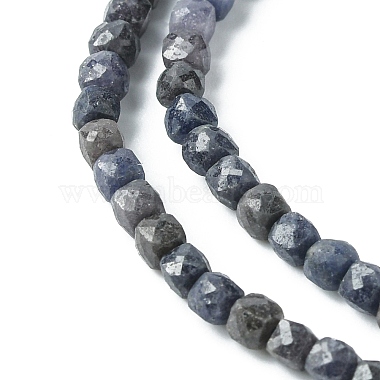 Natural Sapphire Beads Strands(G-748-N01)-4