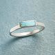 Retro Alloy and Turquoise Finger Rings(FS-WG23DA3-05)-1