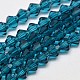 Chapelets de perles en verre bicone d'imitation de cristal autrichien(X-GLAA-F029-4x4mm-01)-1