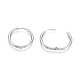 202 Stainless Steel Huggie Hoop Earrings(EJEW-F111A-20mm-P)-3