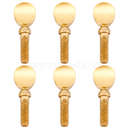 Brass Neck Receiver Tightening Screws, Saxophone Clarinet Ligature Screws, Golden, 27.5mm(AJEW-WH0307-19)