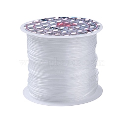 Nylon Wire, Clear, 0.8mm, about 8.74 yards(8m)/roll(X-NWIR-R011-0.8mm)