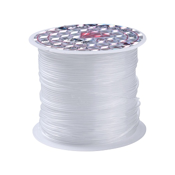 Nylon Wire, Clear, 0.8mm, about 8.74 yards(8m)/roll