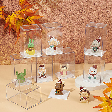 8 Sets PET Plastic Minifigures Display Case(ODIS-FG0001-80)-5