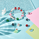 18St&uuml;ck 9 Farben handgefertigte Lampwork-Perlen(LAMP-GA0001-13)-5