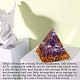Amethyst Crystal Pyramid Decorations(JX069A)-2