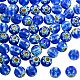 Handgefertigte Millefiori Lampwork Perlen(LAMP-SZ0001-71E-02)-1
