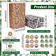 2 Sets 2 Styles Rectangle Animal Skin Print Kraft Paper Bags(ABAG-OC0001-03)-2