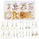 Sunnyclue DIY Ohrring machen Kits(DIY-SC0001-46)-1
