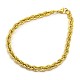Fashionable 304 Stainless Steel Rope Chain Bracelet Making(X-STAS-A028-B054G)-1